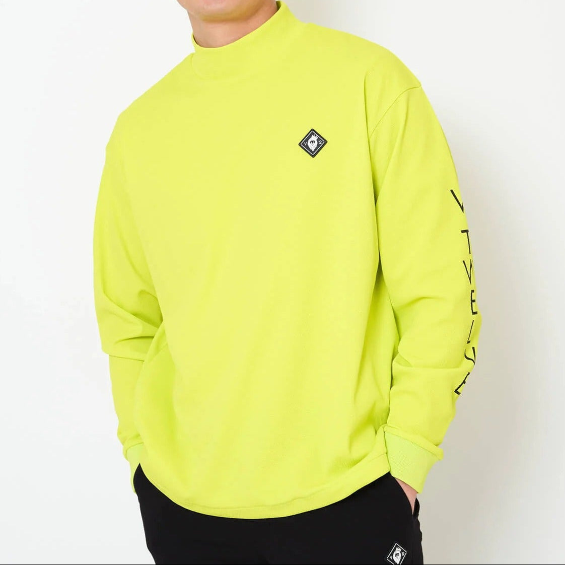 V12 MENS RELAX L/S MOCK