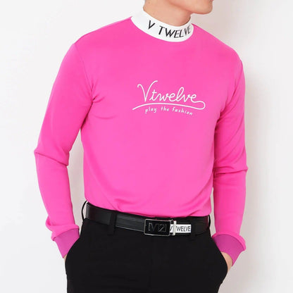 V12 MENS HL L/S MOCK