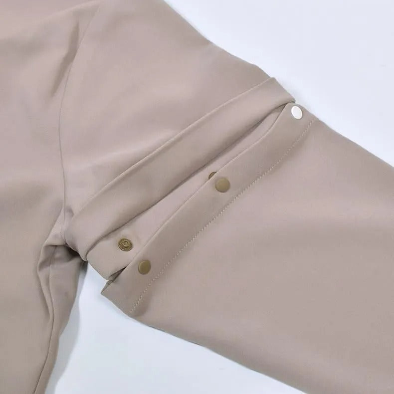 Resurrection WOMENS Detachable Half-Zip Shirt