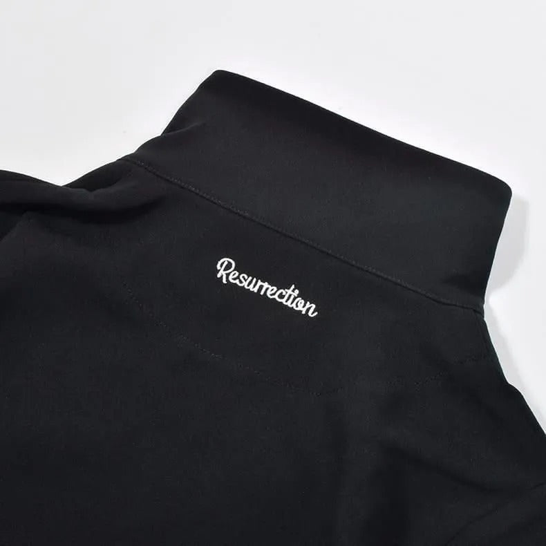 Resurrection WOMENS Detachable Half-Zip Shirt