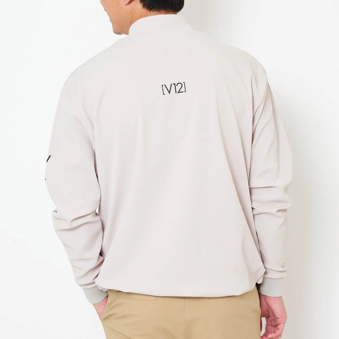 V12 MENS RELAX L/S MOCK