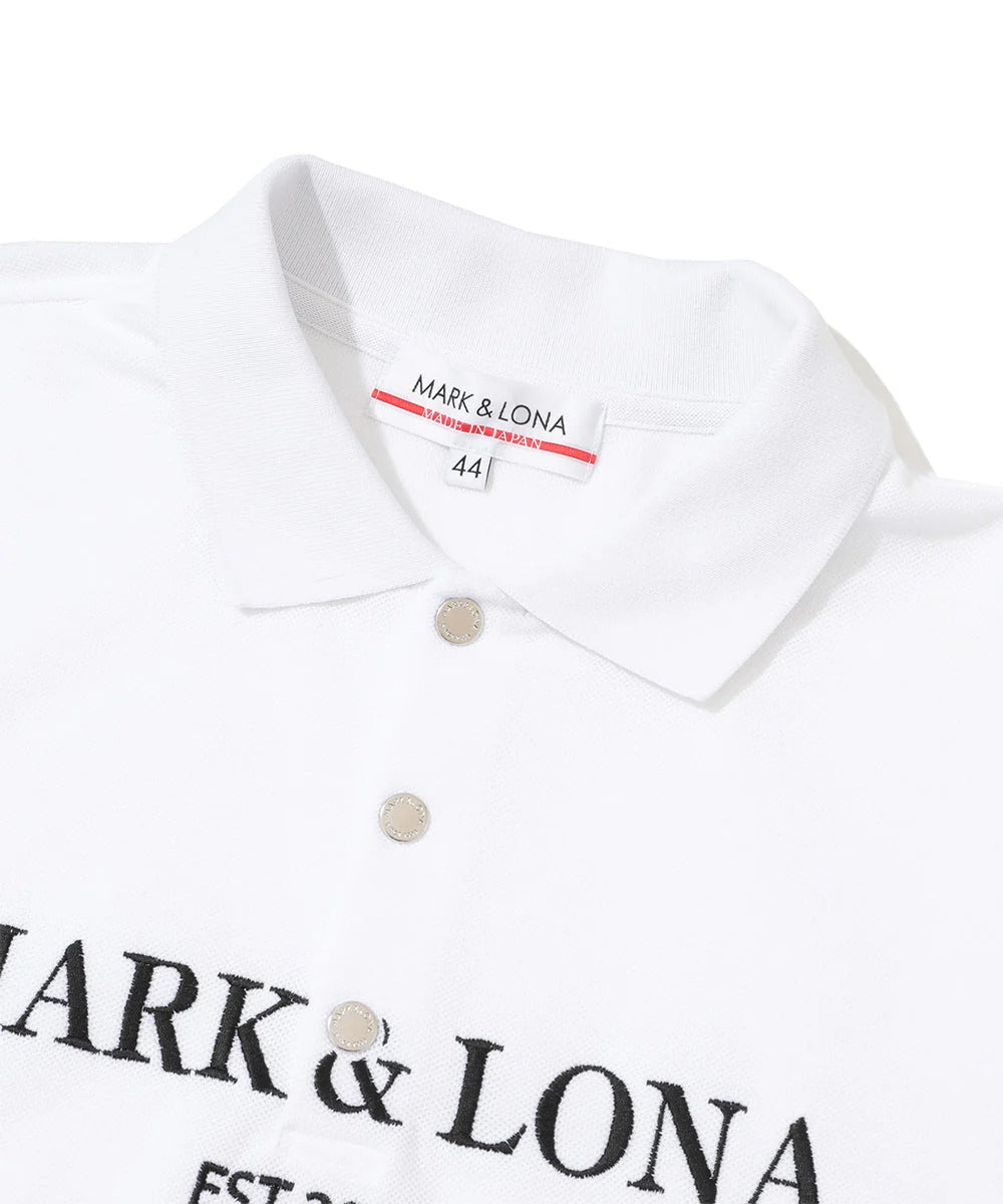 MARK&LONA MENS Gauge Camouflage Jacquard Polo
