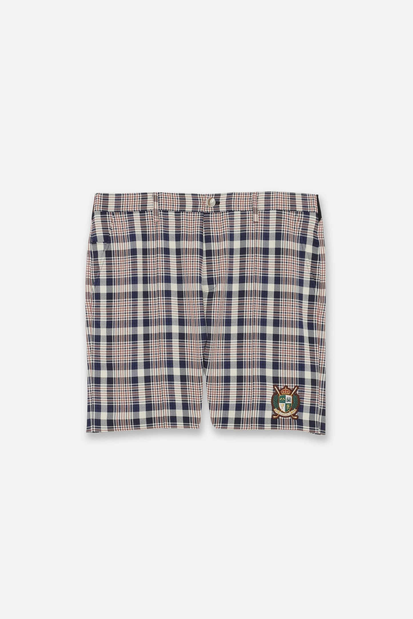 BELLMORE MENS CHECK SHORT PANTS