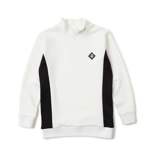 V12 WOMENS DOT RIB L/S MOCK