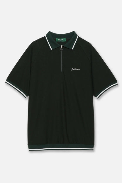BELLMORE MENS JACQUARD S/S POLO SHIRTS