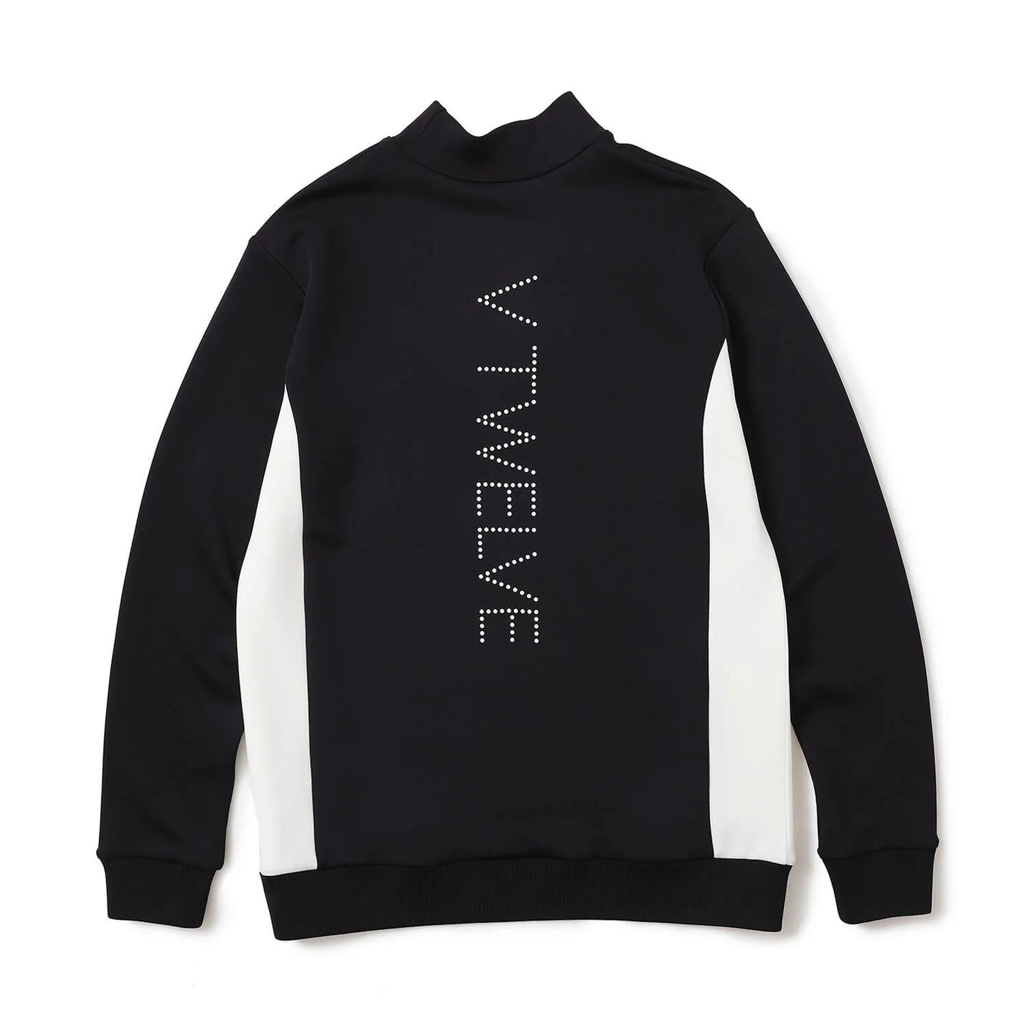 V12 MENS DOT RIB L/S MOCK