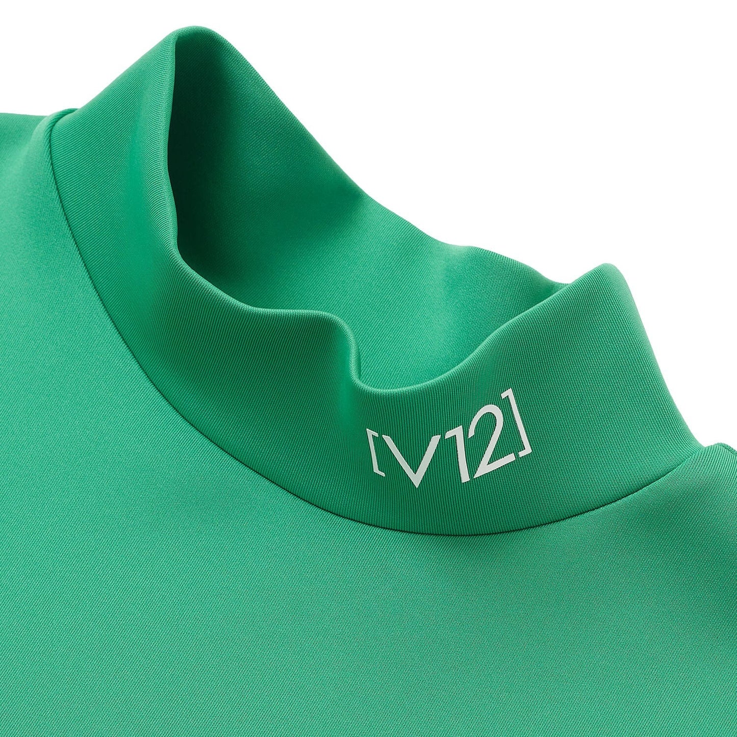 V12 MENS DOT RIB L/S MOCK