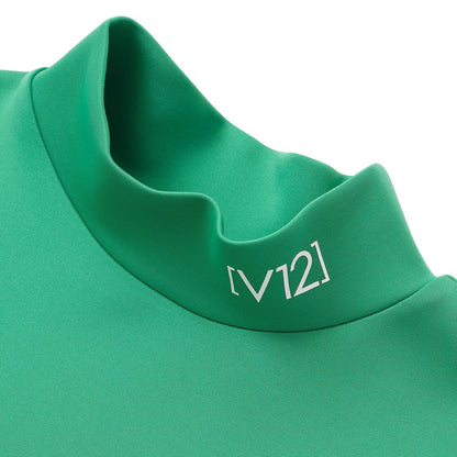 V12 MENS DOT RIB L/S MOCK