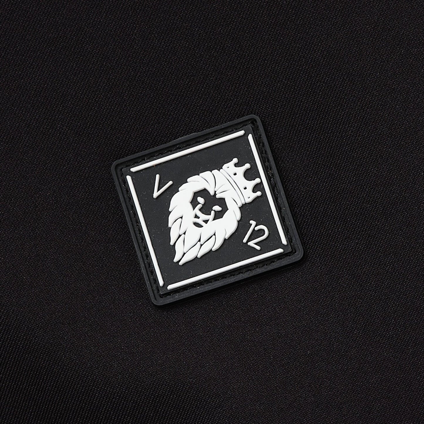 V12 MENS DOT RIB L/S MOCK