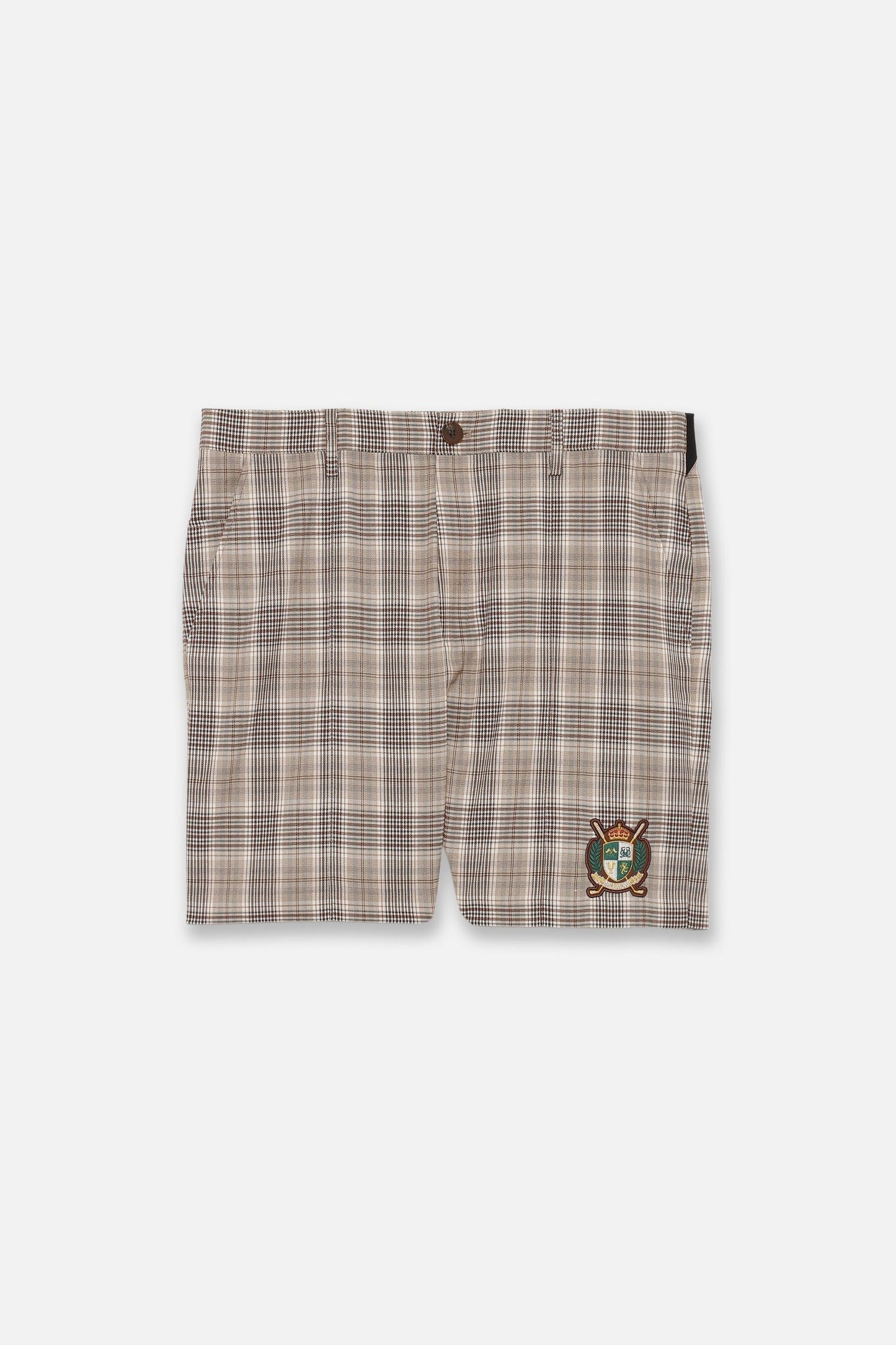 BELLMORE MENS CHECK SHORT PANTS