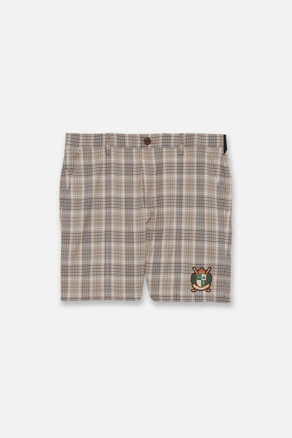 BELLMORE MENS CHECK SHORT PANTS