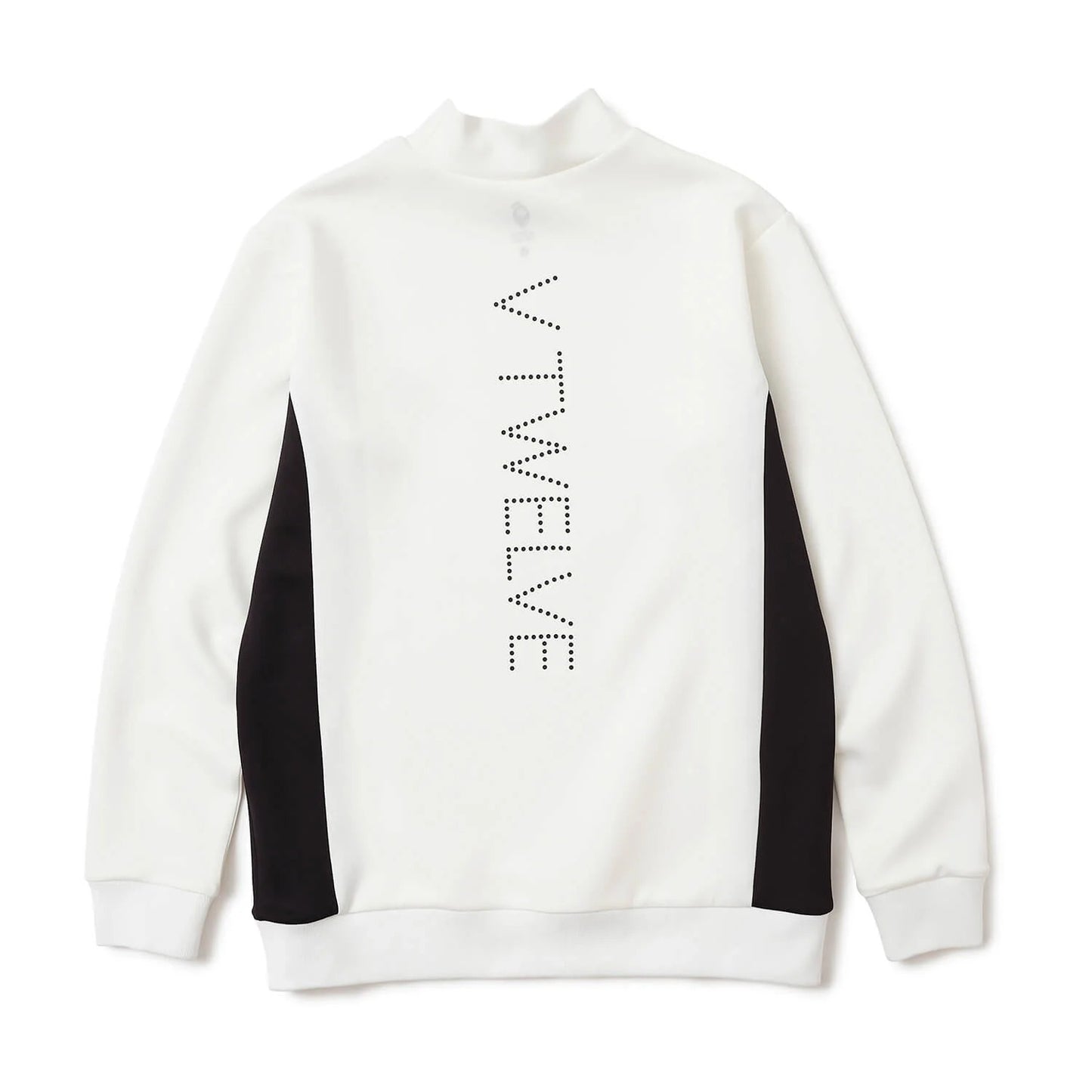 V12 MENS DOT RIB L/S MOCK