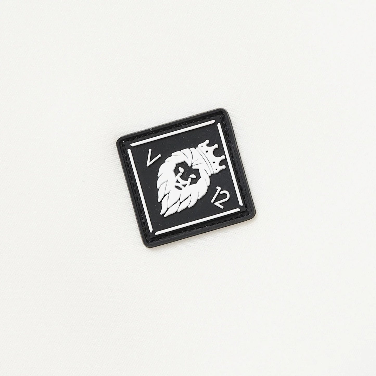 V12 MENS DOT RIB L/S MOCK