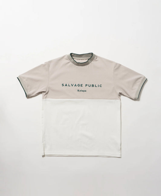 SALVAGE PUBLIC Kolepa MENS Kurina Poha Poha Bicolor Mock Neck(KS)