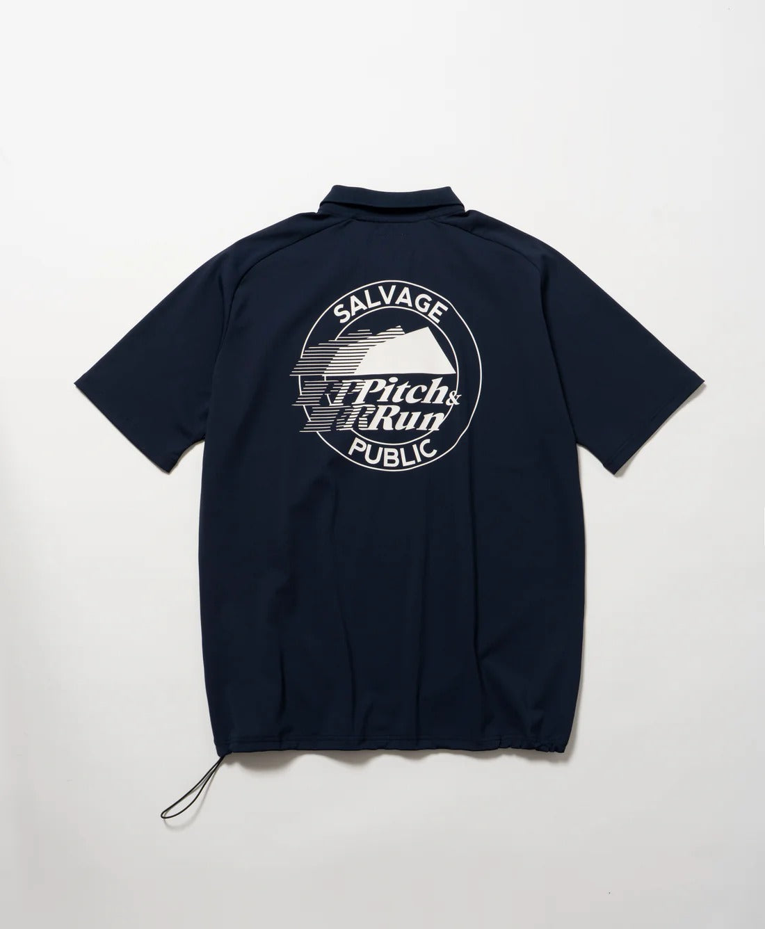 SALVAGE PUBLIC Kolepa MENS Aloha Tech Polo Shirt S/S (Pitch&Run)