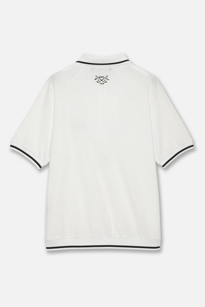 BELLMORE MENS JACQUARD S/S POLO SHIRTS