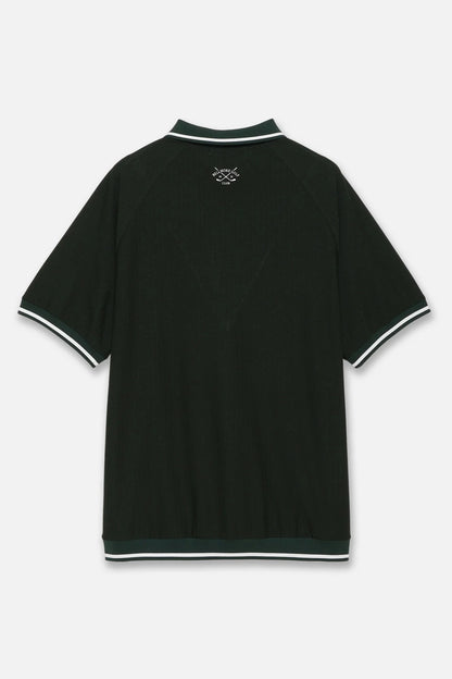 BELLMORE MENS JACQUARD S/S POLO SHIRTS