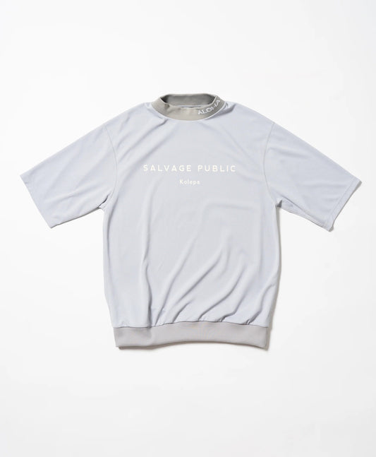 SALVAGE PUBLIC Kolepa MENS JQ Rib Mock Neck S/S(EXELLENCE)