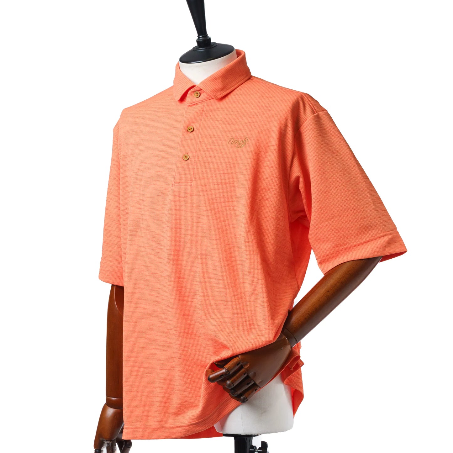 MOCO MENS Liranche Knit Houndstooth Short Sleeve Shirt