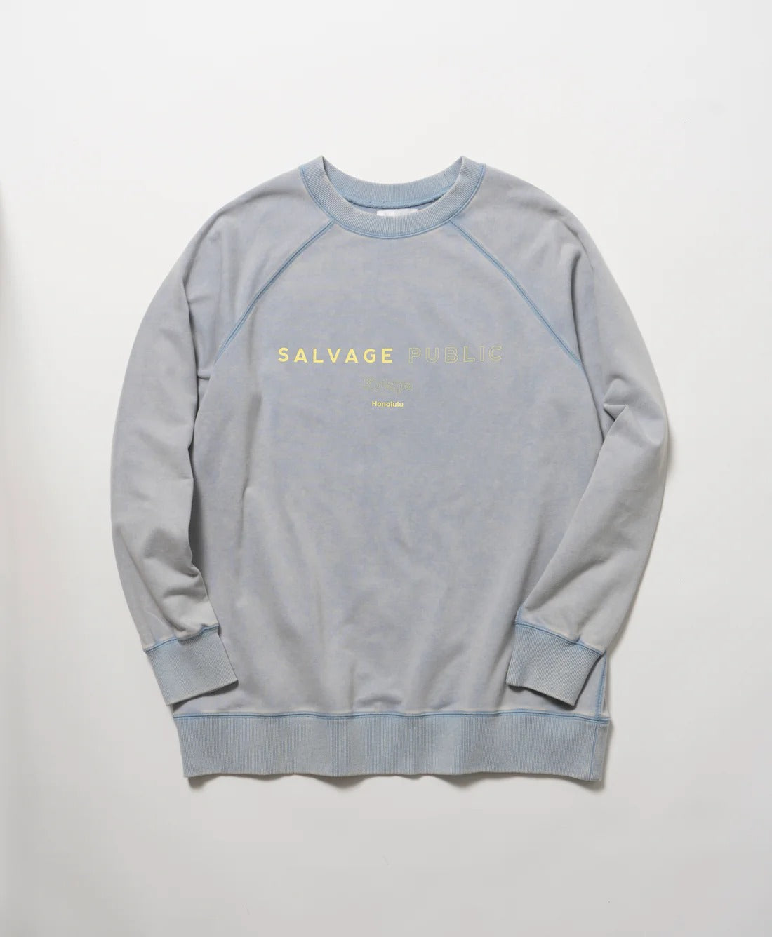 SALVAGE PUBLIC Kolepa MENS Vintage Crew Neck(Tee Stamp)
