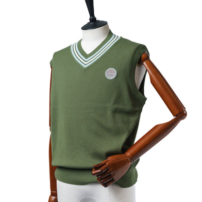 MOCO MENS SNOWY x Boucle V-neck vest