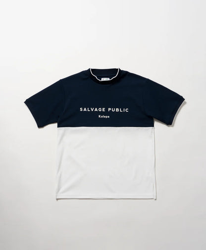 SALVAGE PUBLIC Kolepa MENS Kurina Poha Poha Bicolor Mock Neck(KS)