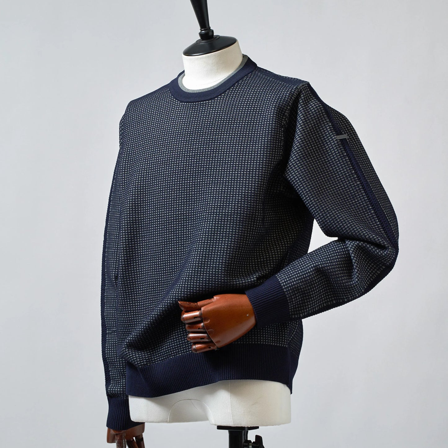 MOCO MENS Wool Polyester Long Sleeve Crew Neck Sweater