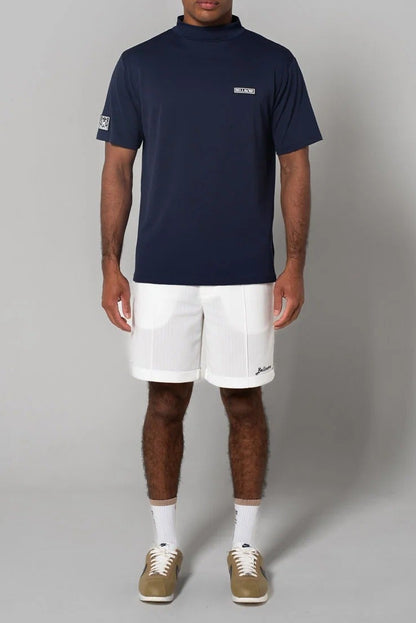 BELLMORE MENS AUTHENTIC SS MOCKNECK