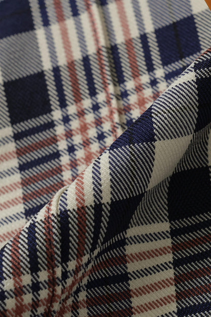 BELLMORE MENS CHECK SHORT PANTS
