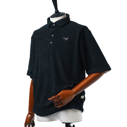 MOCO MENS Vintage pile short-sleeved shirt with hem panel