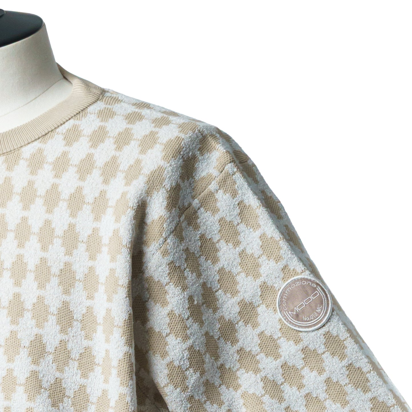 MOCO MENS Woolly Poly x Boucle Long Sleeve Crew Neck Sweater