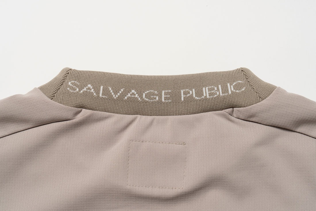 SALVAGE PUBLIC Kolepa MENS Aloe Mock Neck S/S(L G U)