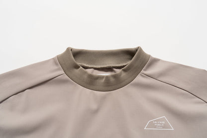 SALVAGE PUBLIC Kolepa MENS Aloe Mock Neck S/S(L G U)