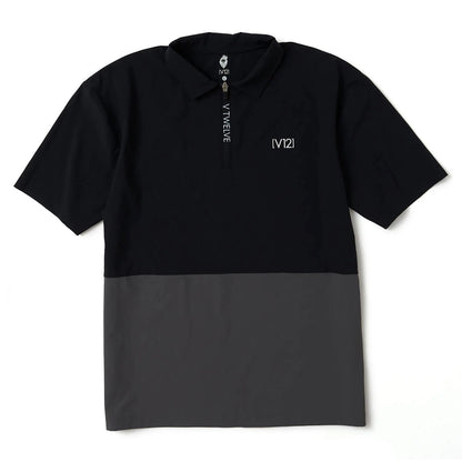V12 MENS EXP ZIP POLO