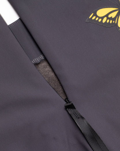 DEVEREUX GOLF WOMENS Three-Layer Fleece Off-Shoulder Pullover