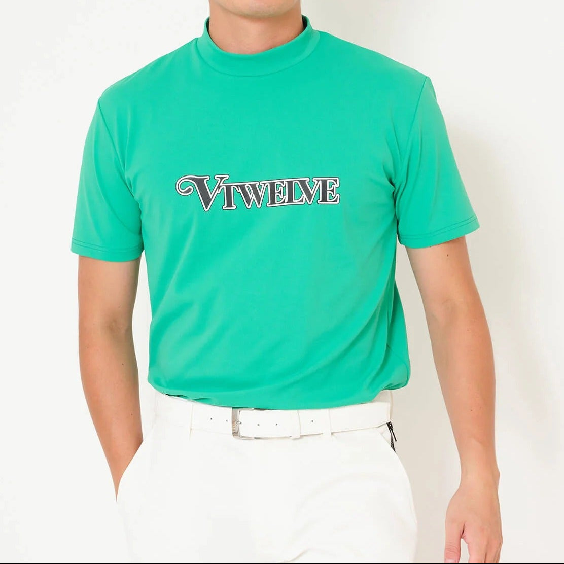 V12 MENS DOUBLE LOGO MOCK