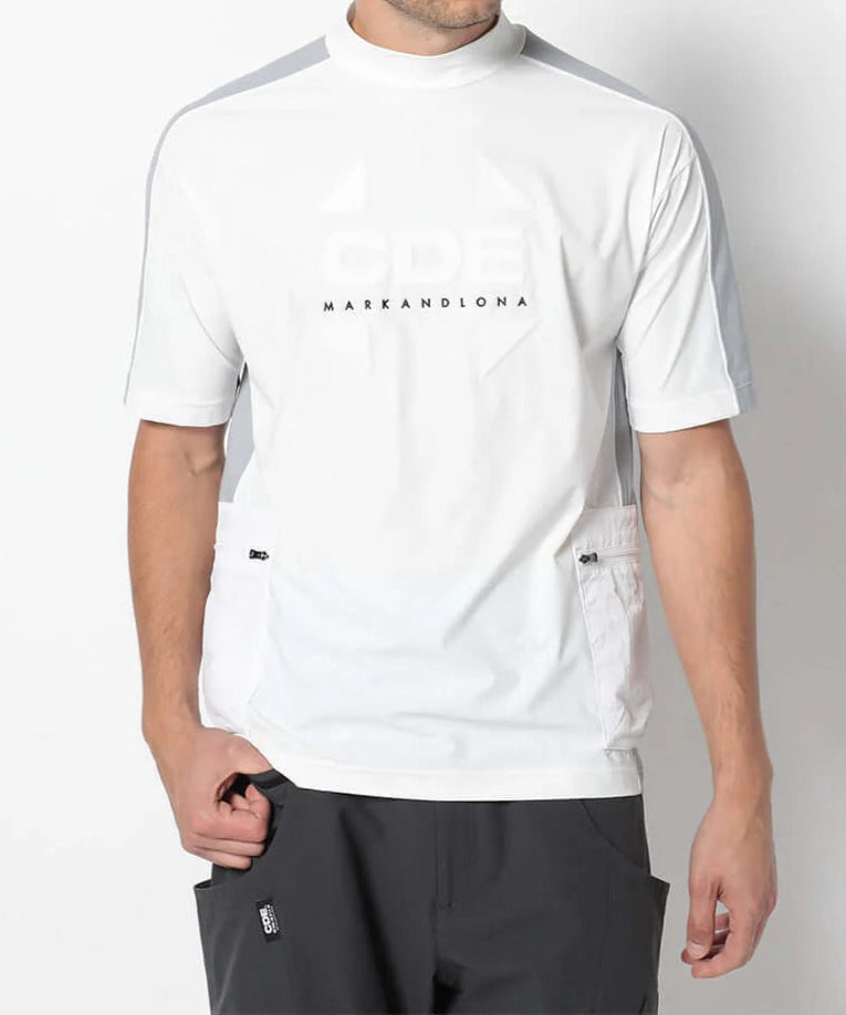 MARK&LONA MENS Mock Neck T-shirt