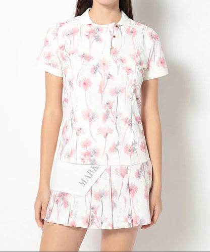 MARK&LONA WOMENS All-over Print Polo Shirt