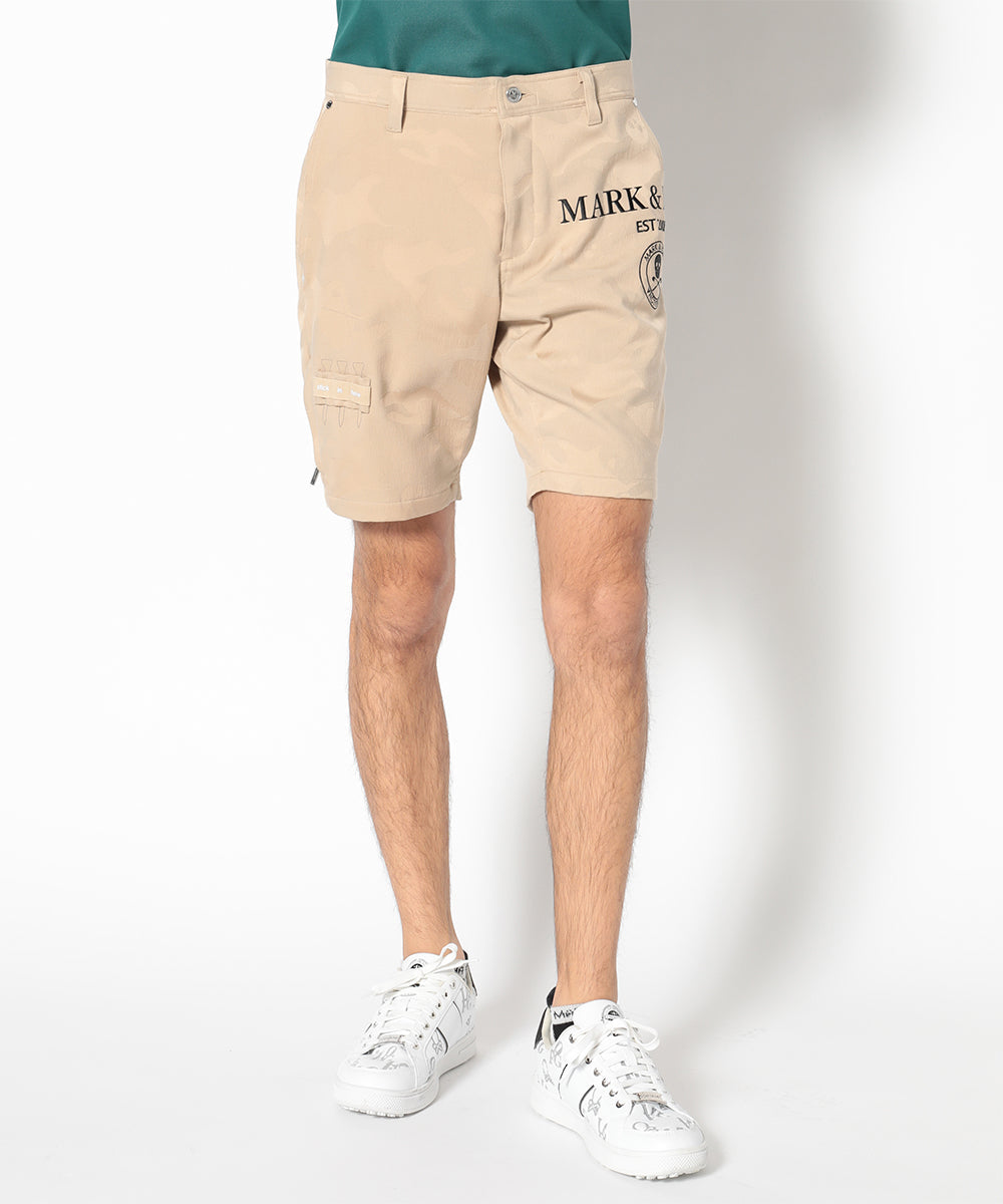 MARK＆LONA MENS Gauge Utility Camo Jacquard Shorts