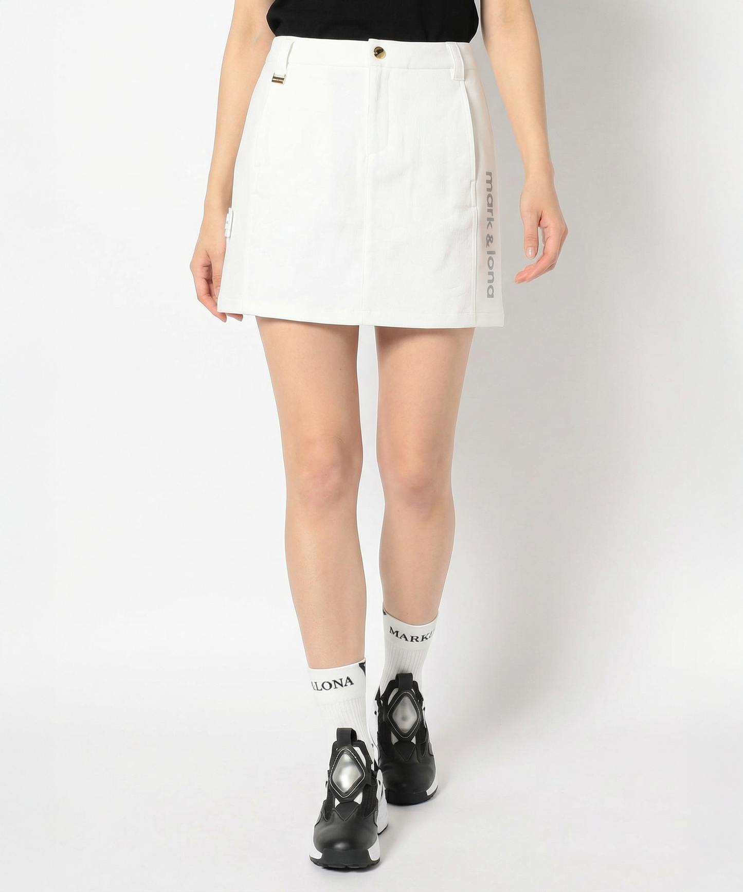 MARK＆LONA WOMENS Gauge Hybrid Camo Jacquard Skirt