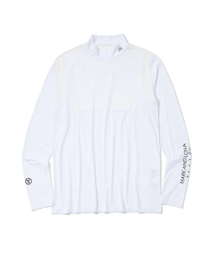 MARK&LONA MENS Aero Flex Mesh Back Mock Shirt