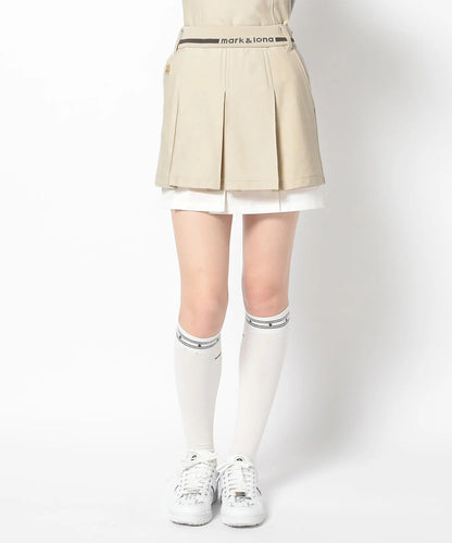 MARK&LONA WOMENS Cornel Layerd Pleated Skirt