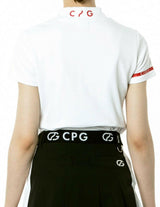 CPG GOLF WOMENS Front Line Mock Neck Short Sleeve