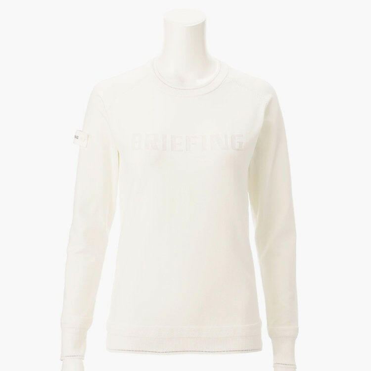 BRIEFING MENS WOMENS WR CREW NECK KNIT