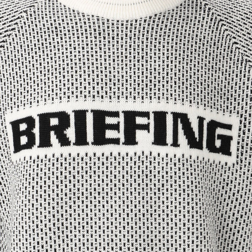 ブリーフィング　MERINO WOOL LOGO CREWNECK KNIT BRIEFING GOLF - MERINO WOOL LOGO CREWNECK KNIT | セーター