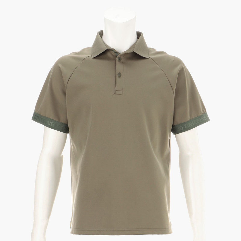 BRIEFING MENS CE MS LOGO TAPE POLO RELAXED FIT
