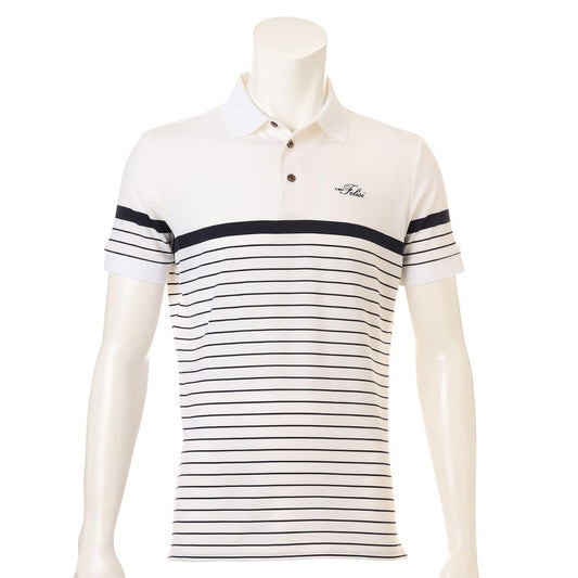 FELISI MENS MS STRIPE EMB POLO