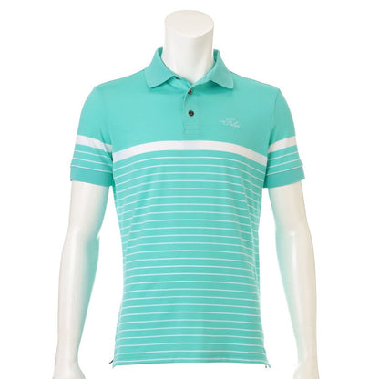 FELISI MENS MS STRIPE EMB POLO