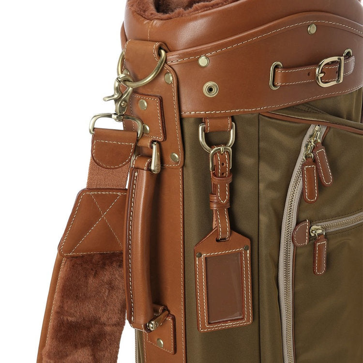 FELISI GF01/DS+TL vachetta leather Caddie Bag