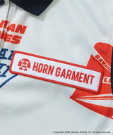 HORN GARMENT Airlines All Over Sleeve less Polo